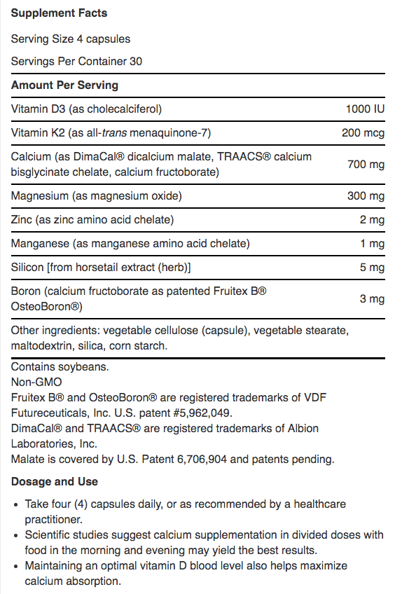 Supplement Facts