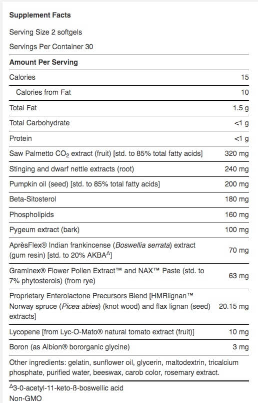 Supplement Facts