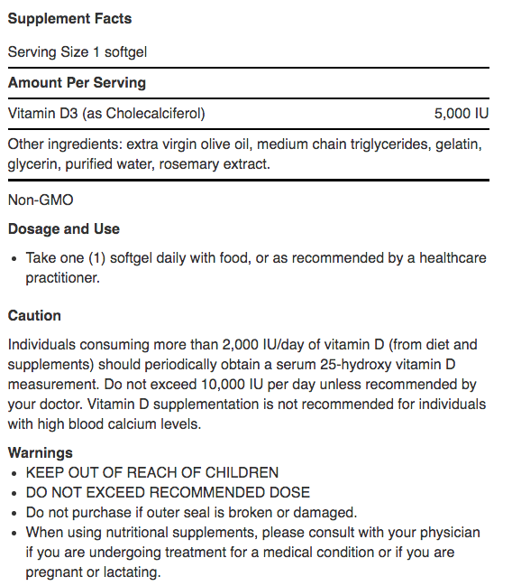 Supplement Facts