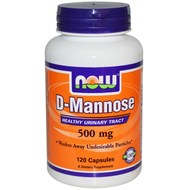 Now D-Mannose for Bladder Health 120 Capsules
