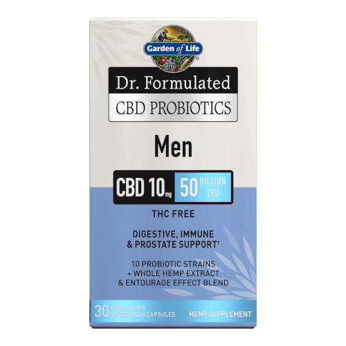 Garden of Life Dr Formulated CBD Probiotics Men  30 Capsules