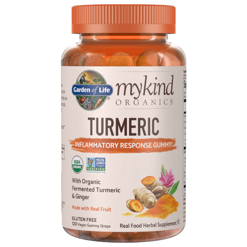 Garden of Life MyKind Organics Turmeric Gummy  120 Gummies