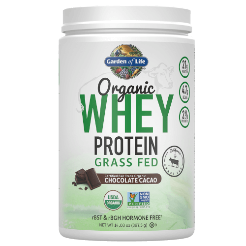 Garden of Life Organic Whey Protein Chocolate 397 gram Grass Fed