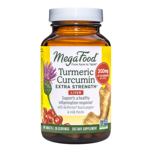 MegaFood Turmeric Strength for Liver  60 Tablets